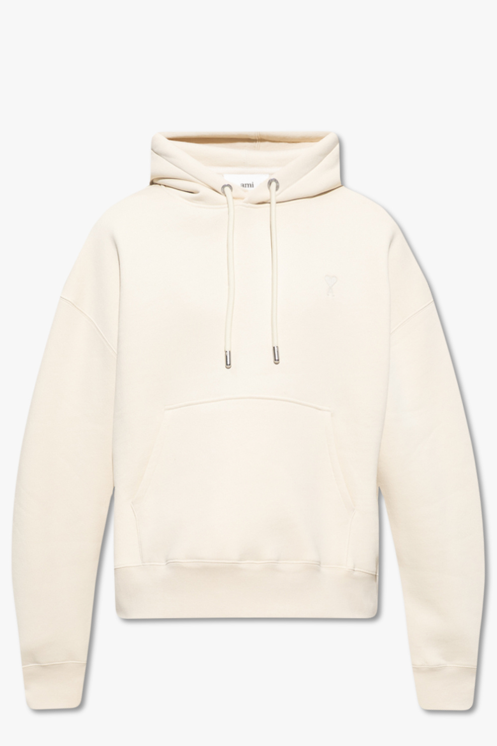 IetpShops Australia - Cream Embroidered hoodie Ami Alexandre